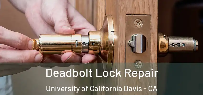  Deadbolt Lock Repair University of California Davis - CA