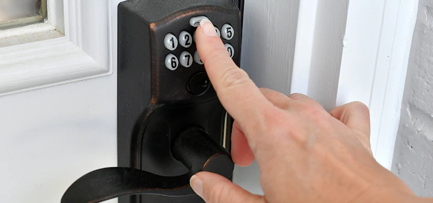 High Security Digital Door Lock in University of California Davis, California